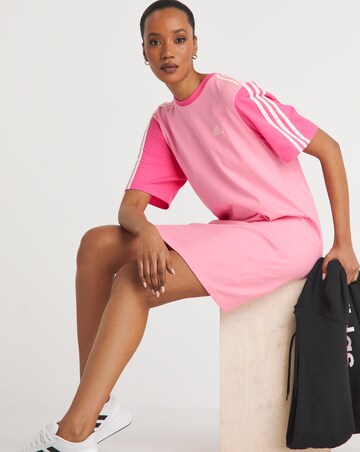 adidas Essentials 3-Stripe Tee Dress