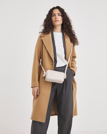 Camel Single Breasted Coat