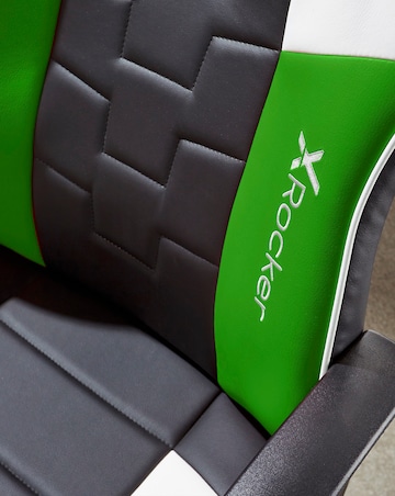 X Rocker Saturn Junior Gaming Chair - Green