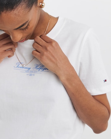 Tommy Hilfiger Script Crew Neck Short Sleeve T-shirt