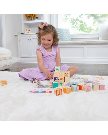 Melissa & Doug x Ms. Rachel Wooden Learning Blocks