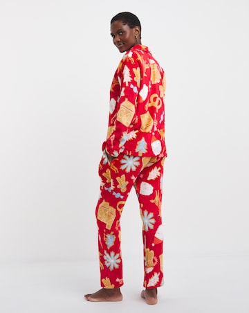 Pretty Secrets Christmas Fleece Matching Family Pyjama Womens