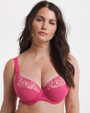 Elomi Charley Plunge Wired Bra Pink