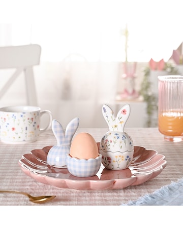 Set of 2 Bunny Ear Egg Cups