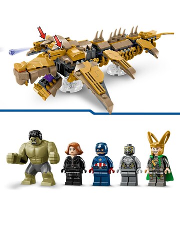 LEGO Marvel The Avengers vs. The Leviathan Playset 76290