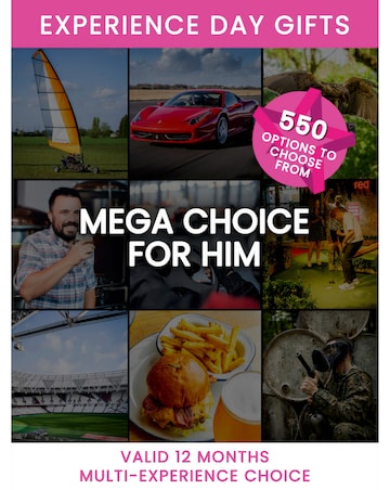 Mega Choice for Him - Experience Voucher