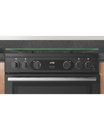 Hotpoint CD67G0C2CA/UK Double Gas Cooker