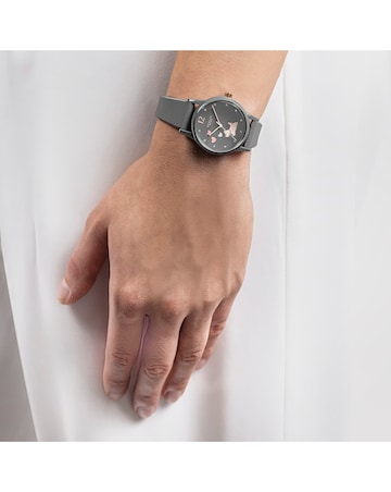 Radley Grey Silicone Strap Watch