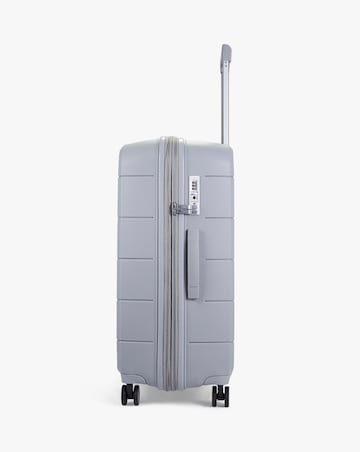 Rock Pixel Medium Suitcase - Grey