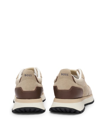 BOSS Jonah Suede Runner - Beige