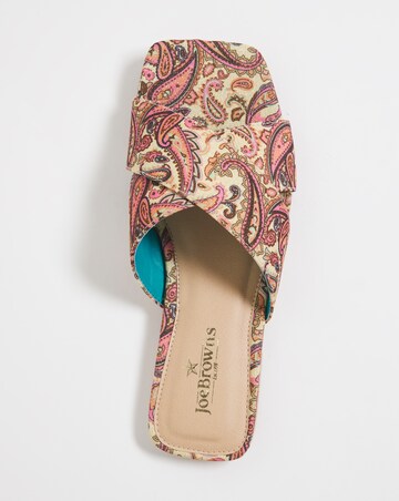 Joe Browns Paisley Sliders E Fit