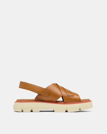 Sorel Leather Rein Crisscross Sandal