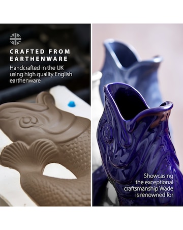 Wade Blue Fish Jug - 0.6L