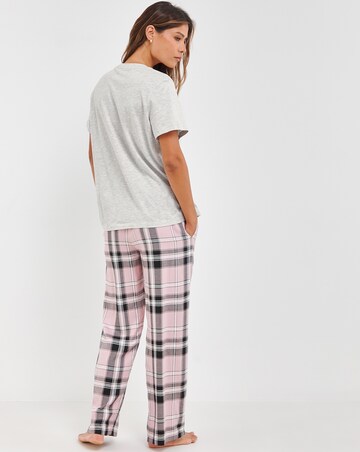 Scotty Dog Flannel Pant Pyjama Set