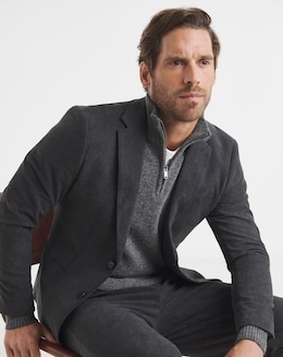 Cord Patch Pocket Blazer