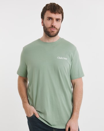 Jack & Jones Bradley Back Graphic T-Shirt - Green