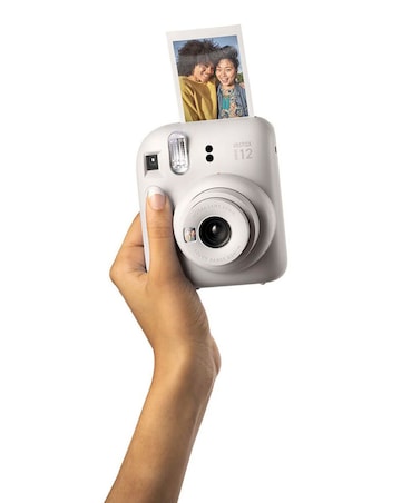 Fujifilm Instax Mini 12 Instant Camera - Clay White