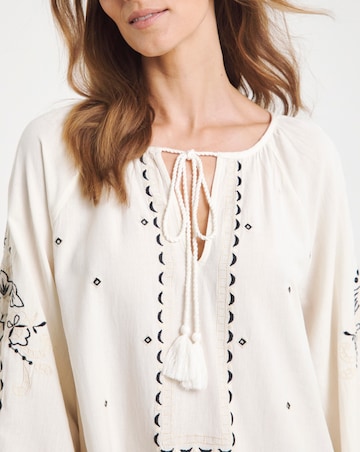Figleaves Embroidered Beach Kaftan