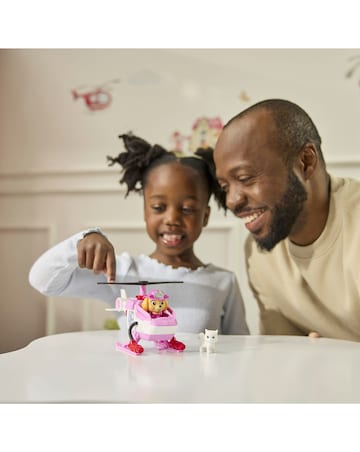 Paw Patrol Fire Rescue Vehicle Skye with Rescue Fire Chopper