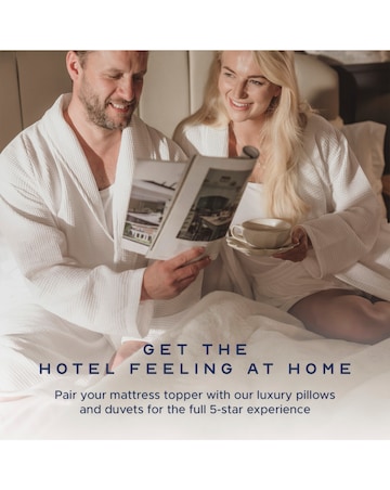 Snuggledown Luxurious Hotel Extra Deep 10cm Mattress Topper