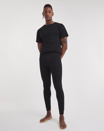 Black Thermal Long John