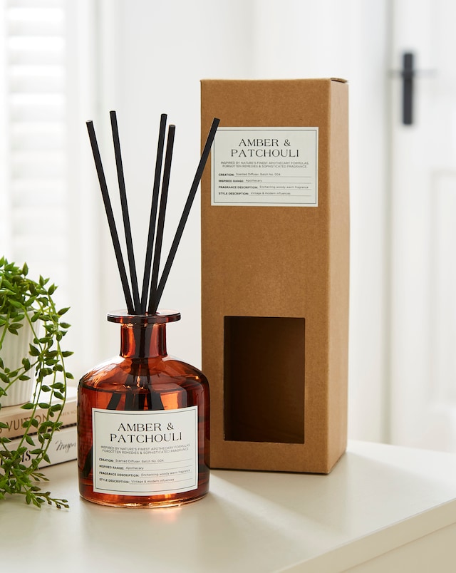 Apothecary Amber & Patchouli 250ml Reed Diffuser