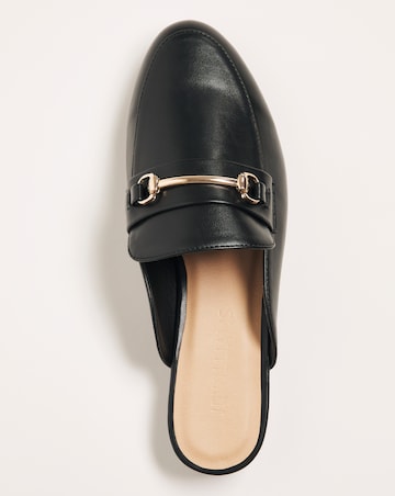 Mule With Trim Detail Extra Wide EEE Fit