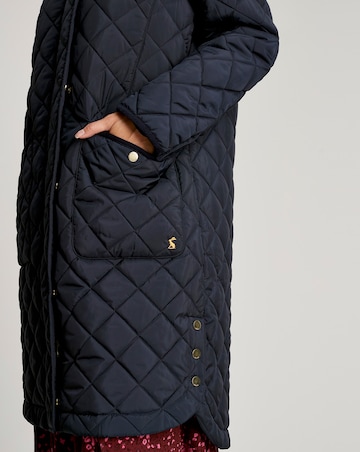 Joules Chatham Quilted Longline Jacket