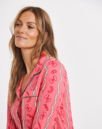 Chelsea Peers Classic Long Button Up Set