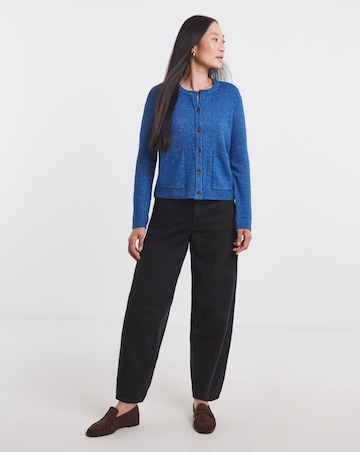 Cobalt Crew Neck Cardigan