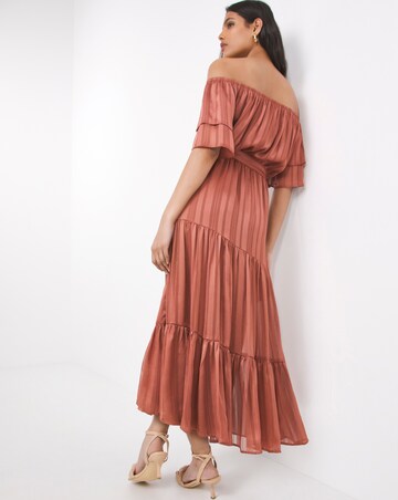Tiered Midi Dress