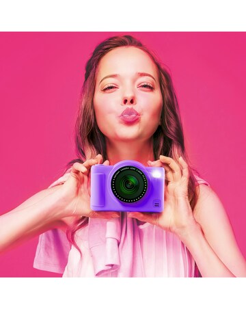 Photo Creator Pop Colour Digital Kids Camera - Purple