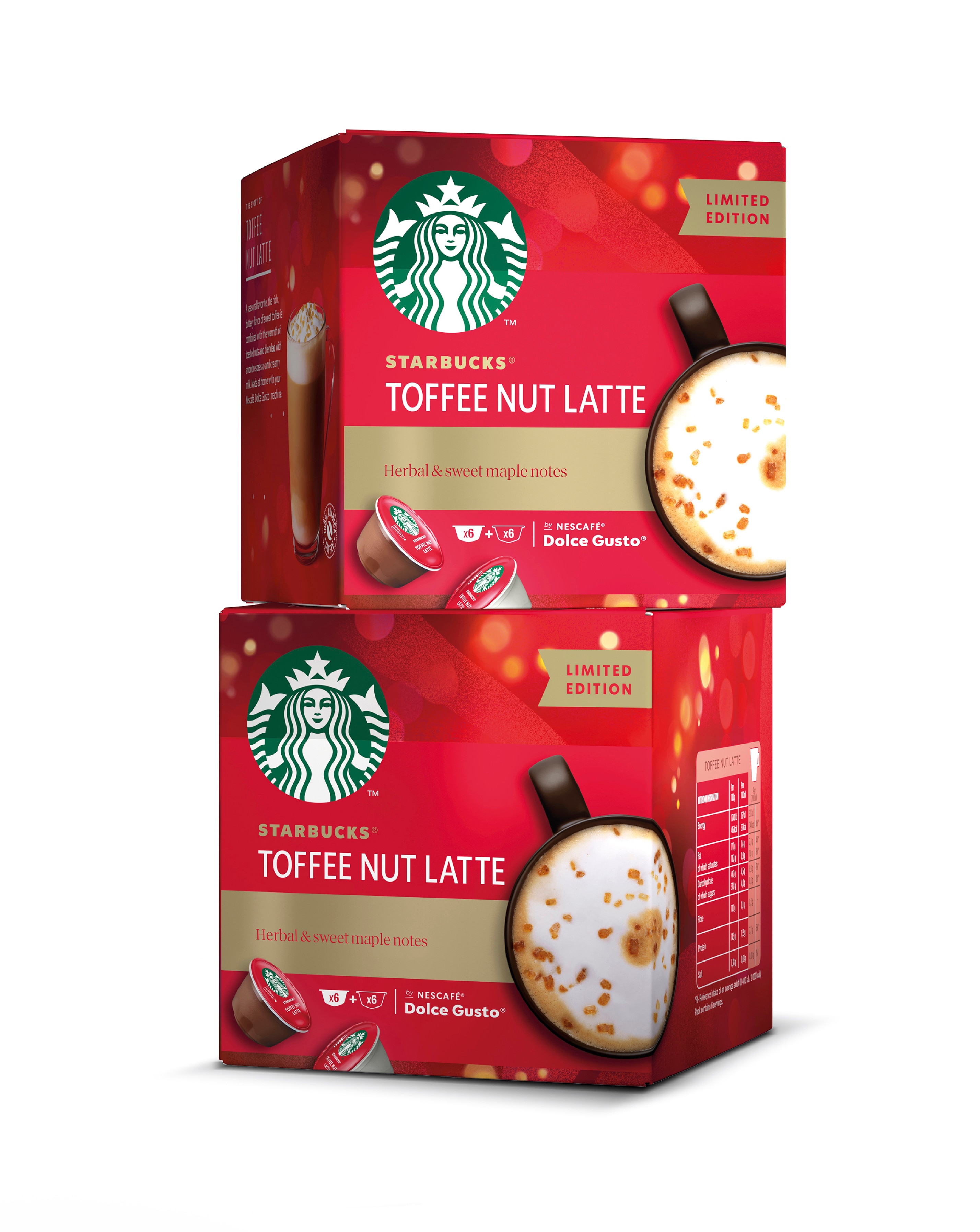Nescafe Dolce Gusto Genio S with Starbucks Toffee Nut Bundle | JD