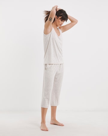 Pretty Lounge Moon & Star Print Culotte Set