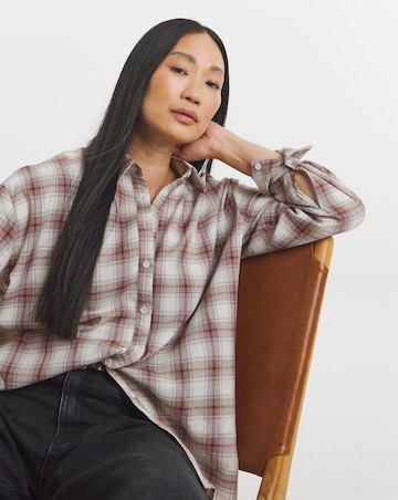 Oversized Check Shirt