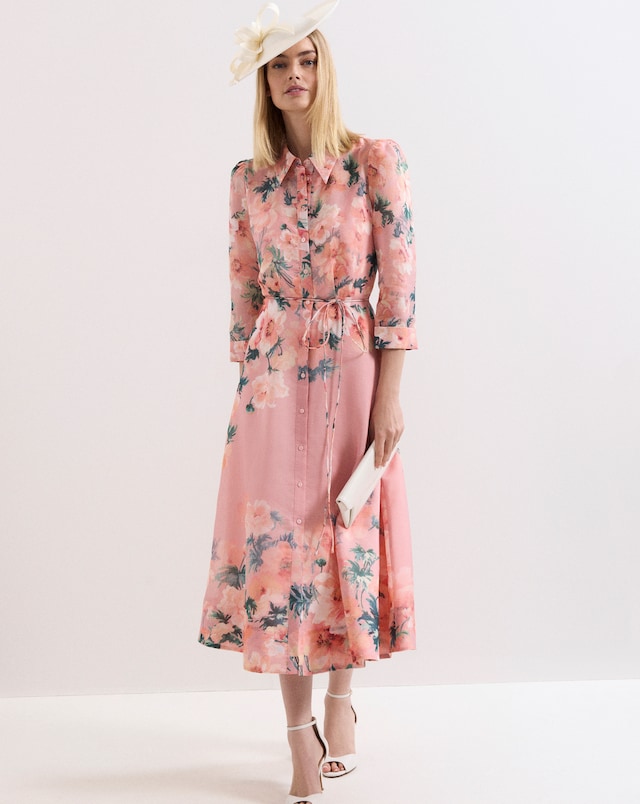 Phase Eight Anabella Floral Shirt Dress