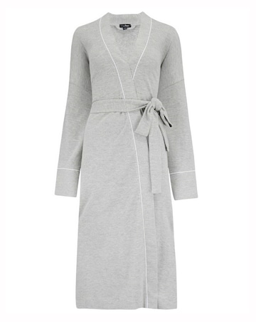 Pour Moi Love To Lounge Waffle Gown Grey