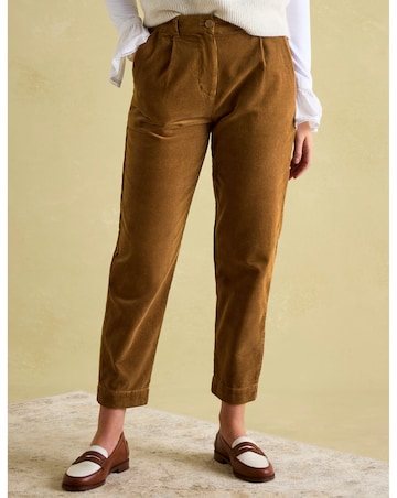 Joules Calla Cord Tapered Leg Trousers
