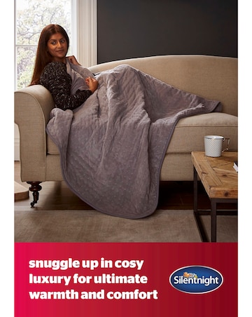 Silentnight Luxury Heated Throw