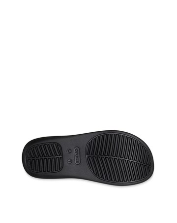 Crocs Black Getaway Platform Toe Post Sandal