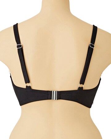 Pearl Detail Strappy Bikini Top