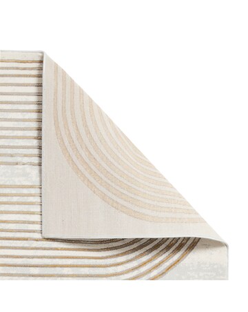 Think Rugs Apollo Modern Linear Rug - Swirl
