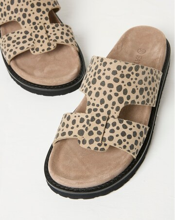 FatFace Edie Leather Chunky Sole Sandal