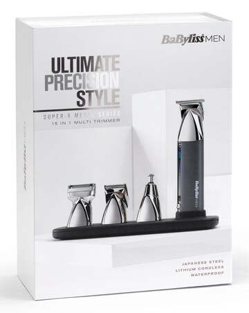 BaByliss Super-X Metal Series 15-in-1 Multi Trimmer