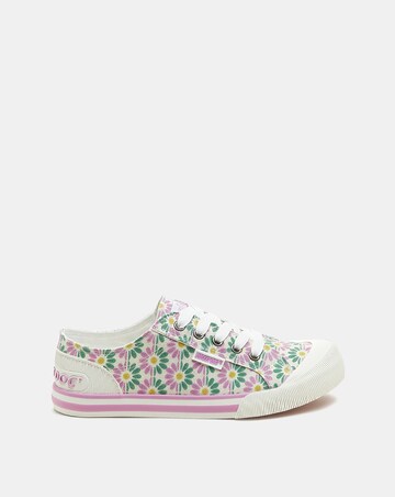 Rocket Dog Jazzin Lace Up Canvas Trainers