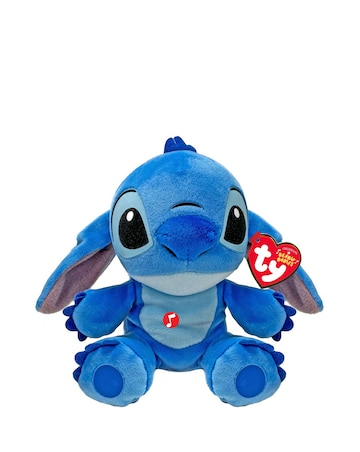 TY Disney Stitch & Angel 8-inch Beanie Babies 2-Pack