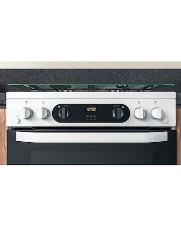 Hotpoint HDM67G0CCW/UK 60cm Gas Double Cooker + INSTALLATION