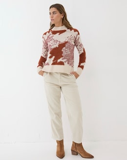 FatFace Abstract Pattern Jumper