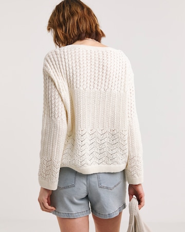 Crochet Long Sleeve Jumper
