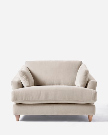 Joanna Hope Tilly Chenille Snuggler Chair